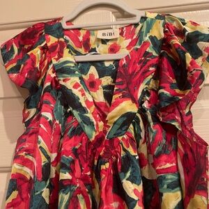 BiBi Multicolor Floral Top